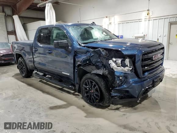 2020 GMC Sierra 1500 Elevation with VIN 1GTR9CED9LZ344484, listed as a Copart auction lot 48767365 with 29,795 mi miles and Salvage title. Bid and sale history available at DreamBid. Image 4.