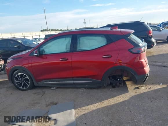 2023 Chevrolet Bolt EUV Premier с VIN 1G1FZ6S03P4148798, выставлен на аукционе IAAI как лот 41344621 с пробегом 5 493 миль миль и . История ставок и продаж доступна на DreamBid. Изображение 14.