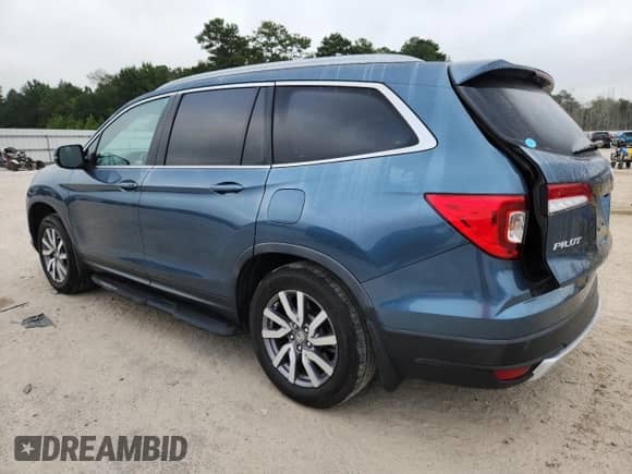 2019 Honda Pilot EX-L с VIN 5FNYF5H59KB043657, выставлен на аукционе Copart как лот 80256805 с пробегом 76 572 миль миль и Чистый • Clean title. История ставок и продаж доступна на DreamBid. Изображение 2.