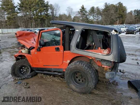 2005 Jeep Wrangler Rubicon with VIN 1J4FA69S35P336961, listed as a Copart auction lot 45236805 with Not provided miles and Clean title. Bid and sale history available at DreamBid. Image 2.