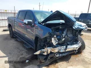 2024 Chevrolet Silverado 1500 LTZ with VIN 1GCUDGED8RZ395077, listed as a IAAI auction lot 42104943 with 17,012 mi miles and . Bid and sale history available at DreamBid. Image 1.