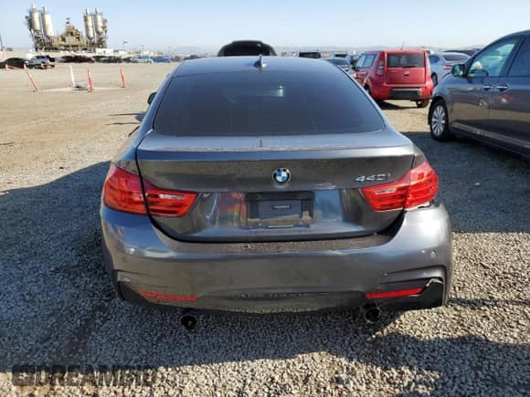 2017 BMW 4 Series 440i with VIN WBA4E3C54HG186976, listed as a Copart auction lot 55885465 with 69,945 mi miles and Salvage title. Bid and sale history available at DreamBid. Image 6.
