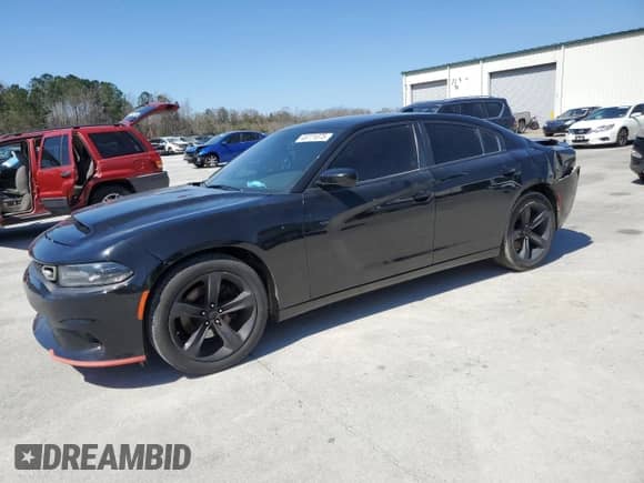 2014 Dodge Charger Road/Track with VIN 2C3CDXCT4EH123937, listed as a Copart auction lot 48771075 with 198,624 mi miles and Salvage title. Bid and sale history available at DreamBid. Image 1.