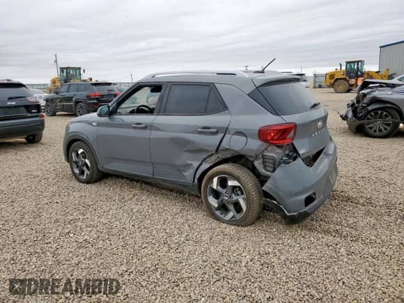 2023 Hyundai Venue SEL с VIN KMHRC8A39PU214165, выставлен на аукционе Copart как лот 84044535 с пробегом 54 498 миль миль и Списание • Salvage title. История ставок и продаж доступна на DreamBid. Изображение 2.