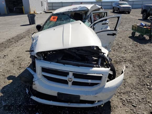 2007 Dodge Caliber with VIN 1B3HB28B67D522487, listed as a Copart auction lot 68219665 with Not provided miles and Salvage title. Bid and sale history available at DreamBid. Image 5.