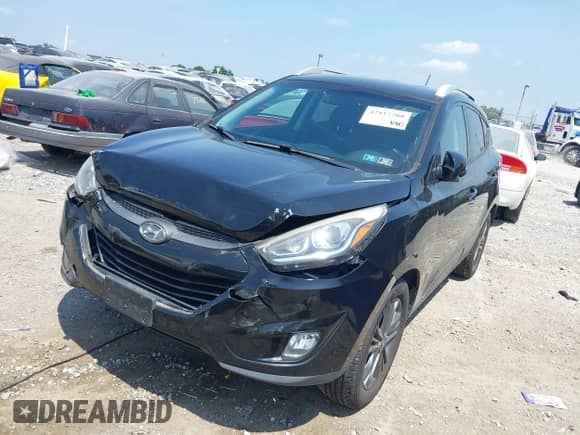 2015 Hyundai Tucson Limited z VIN KM8JUCAG2FU114357, wystawiony jako IAAI lot #42817700 z przebiegiem 140 604 mil mil oraz . Historia ofert i sprzedaży dostępna na DreamBid. Obrazek 6.
