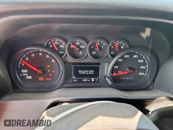2022 Chevrolet Silverado 1500 Custom with VIN 1GCPWBEK7NZ230995, listed as a Copart auction lot 80753555 with 93,891 mi miles and Salvage title. Bid and sale history available at DreamBid. Image 9.