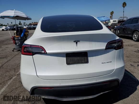 2021 Tesla Model Y Long Range с VIN 5YJYGDEE2MF243701, выставлен на аукционе Copart как лот 81344595 с пробегом 50 095 миль миль и Списание • Salvage title. История ставок и продаж доступна на DreamBid. Изображение 6.