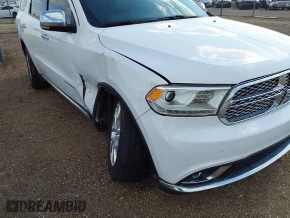 2015 Dodge Durango Citadel with VIN 1C4RDHEG8FC194428, listed as a IAAI auction lot 42029650 with 105,394 mi miles and . Bid and sale history available at DreamBid. Image 6.