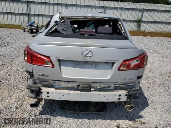 2012 Lexus IS 350 z VIN JTHBE5C20C5030531, wystawiony jako Copart lot #65757195 z przebiegiem Nie podano mil oraz Szkoda całkowita • Salvage title. Historia ofert i sprzedaży dostępna na DreamBid. Obrazek 6.