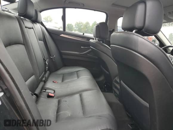 2013 BMW 5 Series 535i xDrive with VIN WBAFU7C53DDU77189, listed as a Copart auction lot 80950105 with 80,560 mi miles and Salvage title. Bid and sale history available at DreamBid. Image 10.