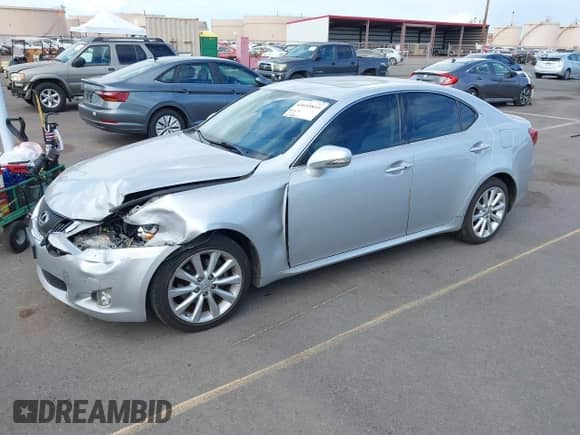 2010 Lexus IS 250 с VIN JTHBF5C27A5109396, выставлен на аукционе IAAI как лот 43055810 с пробегом 117 600 миль миль и . История ставок и продаж доступна на DreamBid. Изображение 2.