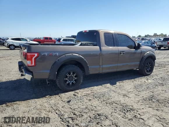 2017 Ford F-150 XL with VIN 1FTEX1C88HKC87743, listed as a Copart auction lot 82274415 with 224,760 mi miles and Clean title. Bid and sale history available at DreamBid. Image 3.