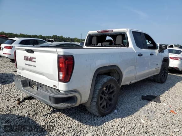2023 GMC Sierra 1500 Pro with VIN 1GTRHAED3PZ244555, listed as a Copart auction lot 68551074 with 36,707 mi miles and Salvage title. Bid and sale history available at DreamBid. Image 3.