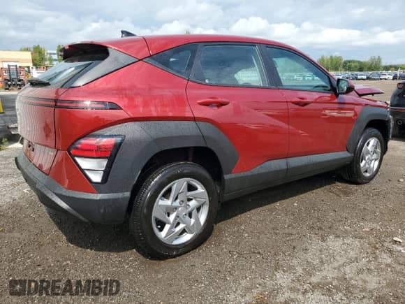 2024 Hyundai Kona Essential with VIN KM8HACAB9RU126943, listed as a Copart auction lot 69810874 with 3,175 mi miles and Salvage title. Bid and sale history available at DreamBid. Image 3.