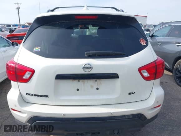 2020 Nissan Pathfinder SV with VIN 5N1DR2BN9LC643540, listed as a IAAI auction lot 42977142 with 68,303 mi miles and . Bid and sale history available at DreamBid. Image 17.