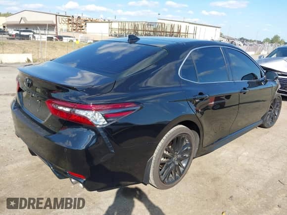 2024 Toyota Camry TRD with VIN 4T1KZ1AK4RU098035, listed as a IAAI auction lot 43315993 with 37,800 mi miles and . Bid and sale history available at DreamBid. Image 4.