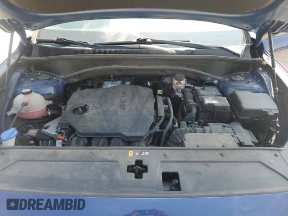 2021 Hyundai Santa Fe SEL with VIN 5NMS64AJ4MH303665, listed as a Copart auction lot 66020185 with 71,325 mi miles and Salvage title. Bid and sale history available at DreamBid. Image 12.