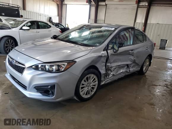 2018 Subaru Impreza Premium с VIN 4S3GKAB64J3622844, выставлен на аукционе Copart как лот 65816425 с пробегом 106 510 миль миль и Списание • Salvage title. История ставок и продаж доступна на DreamBid. Изображение 1.
