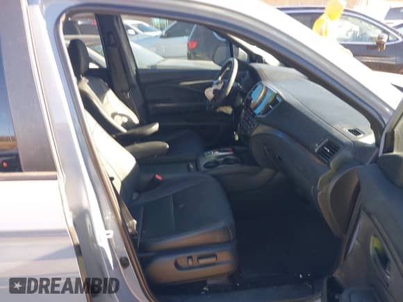 2022 Honda Passport EX-L с VIN 5FNYF7H57NB005716, выставлен на аукционе IAAI как лот 41078499 с пробегом 33 141 миль миль и . История ставок и продаж доступна на DreamBid. Изображение 5.