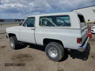 1974 Chevrolet Blazer с VIN CKY184F124334, выставлен на аукционе Copart как лот 61295465 с пробегом 1 655 миль миль и Чистый • Clean title. История ставок и продаж доступна на DreamBid. Изображение 2.