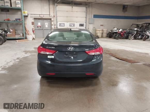 2012 Hyundai Elantra Limited with VIN 5NPDH4AE6CH145448, listed as a IAAI auction lot 43223005 with 121,480 mi miles and . Bid and sale history available at DreamBid. Image 16.