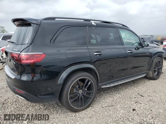 2024 Mercedes-Benz GLS 580 z VIN 4JGFF8FE9RB268407, wystawiony jako Copart lot #50912645 z przebiegiem 8 082 mil mil oraz Szkoda całkowita • Salvage title. Historia ofert i sprzedaży dostępna na DreamBid. Obrazek 3.