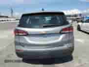 2024 Chevrolet Equinox LS with VIN 3GNAXHEG1RL191939, listed as a Copart auction lot 80916215 with 58,980 mi miles and Salvage title. Bid and sale history available at DreamBid. Image 6.