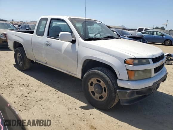 2010 Chevrolet Colorado Work Truck with VIN 1GCKTBD99A8144556, listed as a Copart auction lot 60875115 with 154,230 mi miles and Clean title. Bid and sale history available at DreamBid. Image 4.