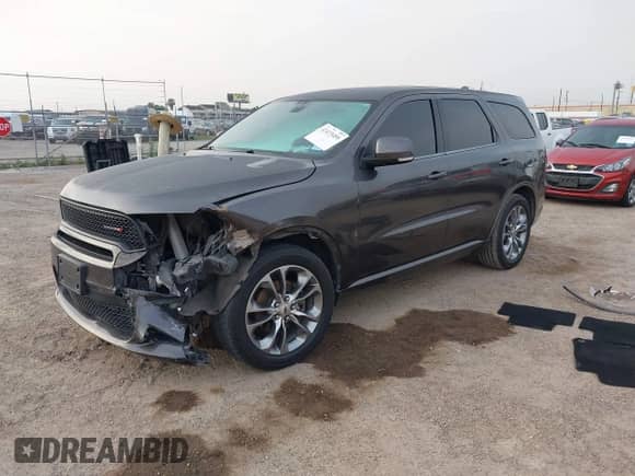 2020 Dodge Durango GT with VIN 1C4RDHDG3LC259120, listed as a IAAI auction lot 42473455 with 95,566 mi miles and . Bid and sale history available at DreamBid. Image 18.