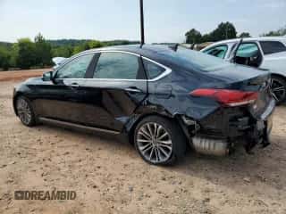 2015 Hyundai Genesis 3.8L with VIN KMHGN4JE3FU031466, listed as a Copart auction lot 66723405 with 143,614 mi miles and Salvage title. Bid and sale history available at DreamBid. Image 2.