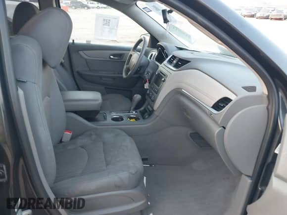 2017 Chevrolet Traverse LS with VIN 1GNKRFED0HJ226873, listed as a IAAI auction lot 43246711 with 103,525 mi miles and . Bid and sale history available at DreamBid. Image 5.