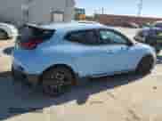 2020 Hyundai Veloster with VIN KMHT36AH8LU008240, listed as a Copart auction lot 41715305 with 37,199 mi miles and Salvage title. Bid and sale history available at DreamBid. Image 3.