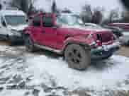 2022 Jeep Wrangler Unlimited Sahara with VIN 1C4HJXEG8NW124021, listed as a IAAI auction lot 41269073 with 33,346 mi miles and . Bid and sale history available at DreamBid. Image 1.