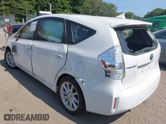 2013 Toyota Prius Two with VIN JTDZN3EU7D3231147, listed as a IAAI auction lot 42936014 with 170,945 mi miles and . Bid and sale history available at DreamBid. Image 3.