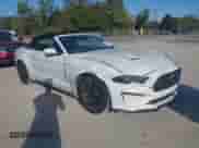 2023 Ford Mustang EcoBoost with VIN 1FATP8UH4P5105036, listed as a IAAI auction lot 43357689 with 61,296 mi miles and . Bid and sale history available at DreamBid. Image 1.