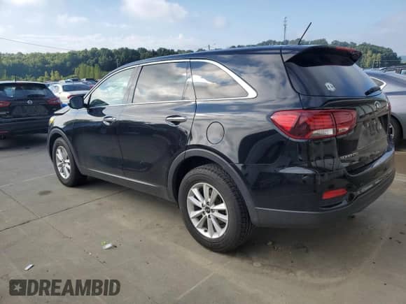 2019 Kia Sorento LX with VIN 5XYPG4A50KG483756, listed as a Copart auction lot 71362185 with 124,728 mi miles and Salvage title. Bid and sale history available at DreamBid. Image 2.