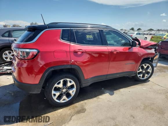 2018 Jeep Compass Limited с VIN 3C4NJDCB6JT116945, выставлен на аукционе Copart как лот 72015445 с пробегом 149 519 миль миль и Списание • Salvage title. История ставок и продаж доступна на DreamBid. Изображение 3.