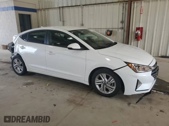 2020 Hyundai Elantra Value Edition with VIN 5NPD84LF5LH625910, listed as a Copart auction lot 81645805 with 90,783 mi miles and Salvage title. Bid and sale history available at DreamBid. Image 4.