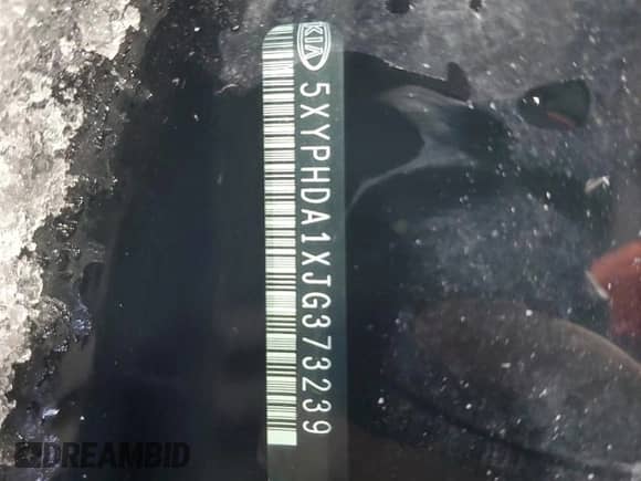 2018 Kia Sorento EX with VIN 5XYPHDA1XJG373239, listed as a Copart auction lot 44642205 with 167,820 mi miles and Clean title. Bid and sale history available at DreamBid. Image 13.