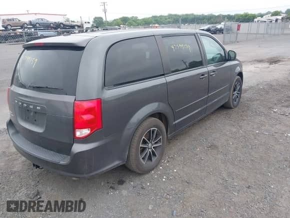 2017 Dodge Grand Caravan SE with VIN 2C4RDGBG1HR602017, listed as a IAAI auction lot 42599159 with 171,197 mi miles and . Bid and sale history available at DreamBid. Image 4.