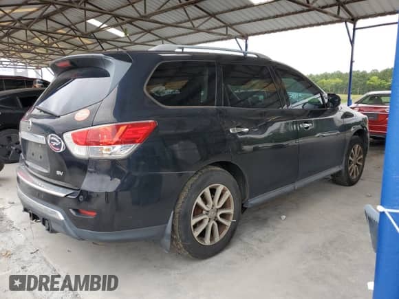 2016 Nissan Pathfinder S z VIN 5N1AR2MN5GC626062, wystawiony jako Copart lot #66903185 z przebiegiem 137 341 mil mil oraz Szkoda całkowita • Salvage title. Historia ofert i sprzedaży dostępna na DreamBid. Obrazek 3.