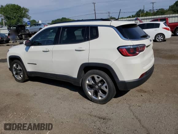 2019 Jeep Compass Limited with VIN 3C4NJCCB7KT662584, listed as a Copart auction lot 68265085 with 75,610 mi miles and Salvage title. Bid and sale history available at DreamBid. Image 2.