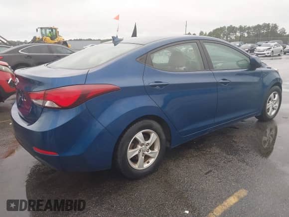 2015 Hyundai Elantra SE with VIN KMHDH4AE7FU321784, listed as a IAAI auction lot 43330890 with 48,416 mi miles and . Bid and sale history available at DreamBid. Image 4.