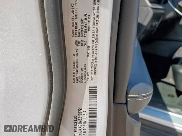 2021 Jeep Grand Cherokee Altitude with VIN 1C4RJKAG3M8210272, listed as a Copart auction lot 67845645 with 80,992 mi miles and Salvage title. Bid and sale history available at DreamBid. Image 13.