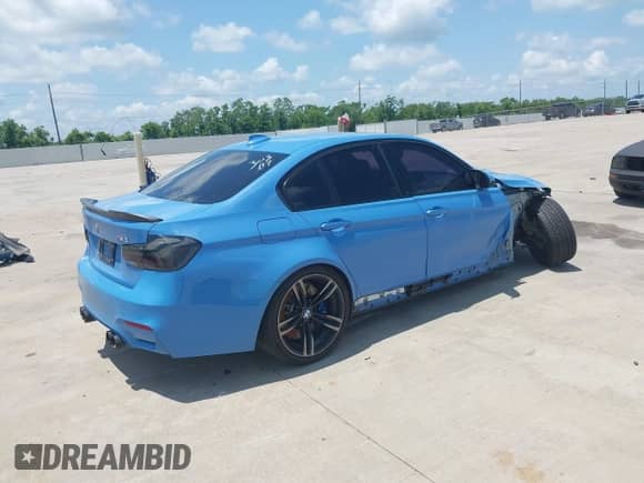 2015 BMW M3 with VIN WBS3C9C58FP805012, listed as a IAAI auction lot 42375769 with 140,162 mi miles and . Bid and sale history available at DreamBid. Image 4.