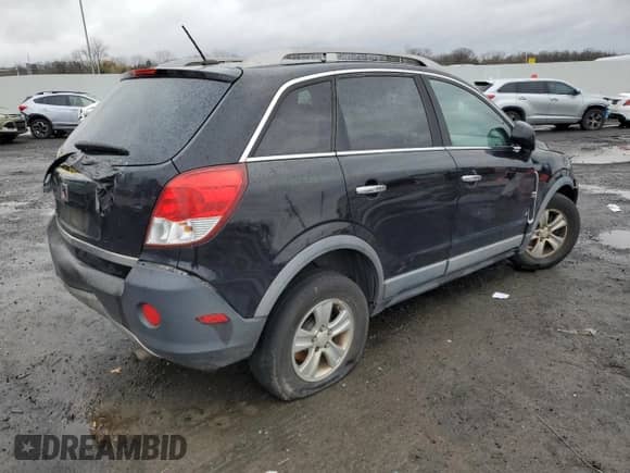 2008 Saturn VUE XE with VIN 3GSCL33P08S662619, listed as a Copart auction lot 85505124 with Not provided miles and Non repairable. Bid and sale history available at DreamBid. Image 3.