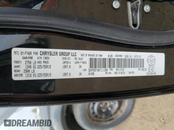 2010 Dodge Journey SXT with VIN 3D4PG5FV6AT111590, listed as a Copart auction lot 72005885 with 222,918 mi miles and Salvage title. Bid and sale history available at DreamBid. Image 13.