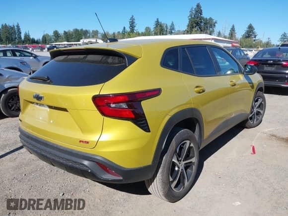 2024 Chevrolet Trax 1RS с VIN KL77LGE25RC169772, выставлен на аукционе IAAI как лот 42972695 с пробегом 28 318 миль миль и . История ставок и продаж доступна на DreamBid. Изображение 4.