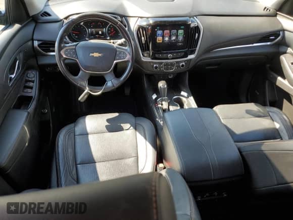2019 Chevrolet Traverse Premier with VIN 1GNERKKW5KJ287803, listed as a Copart auction lot 72032755 with 50,391 mi miles and Salvage title. Bid and sale history available at DreamBid. Image 8.